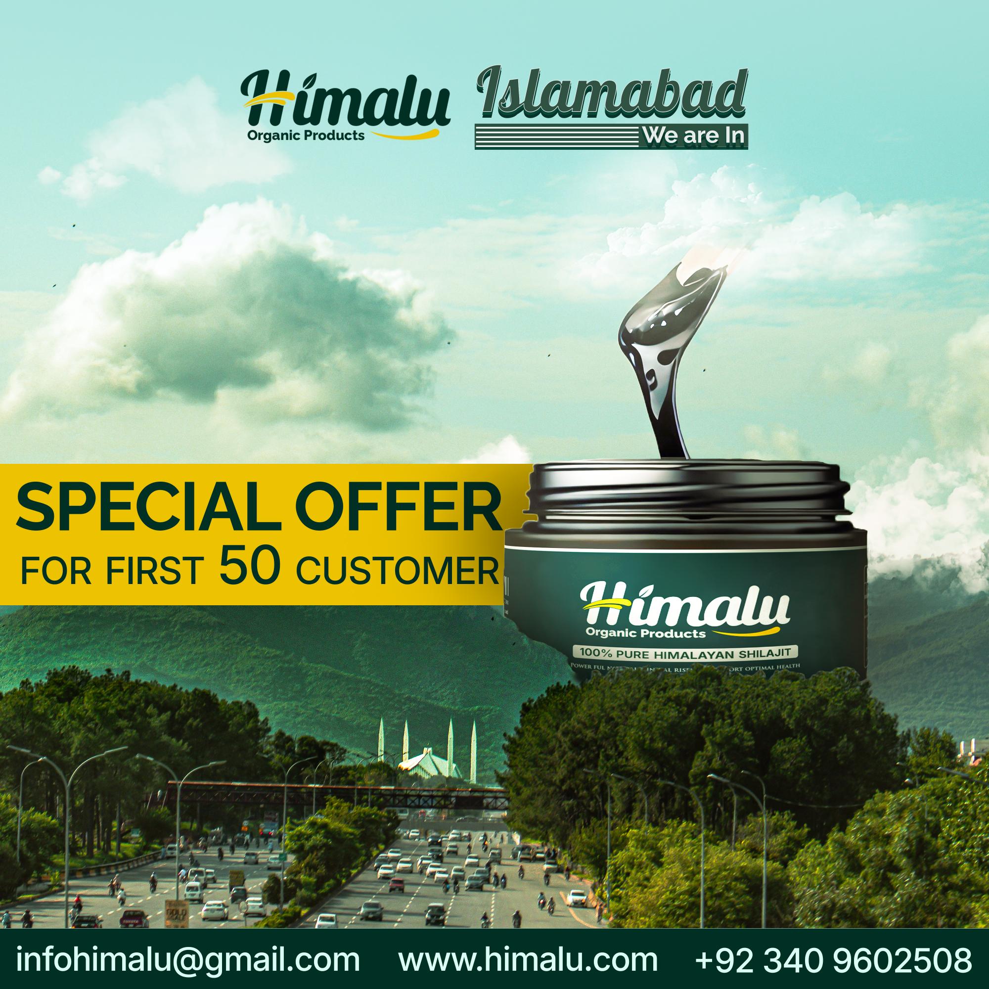 Special Offer for First 50 Customers on Pure Himalayan Shilajit Resin – Limited Time Discount